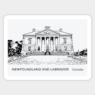 Newfoundland and Labrador Canada Sticker